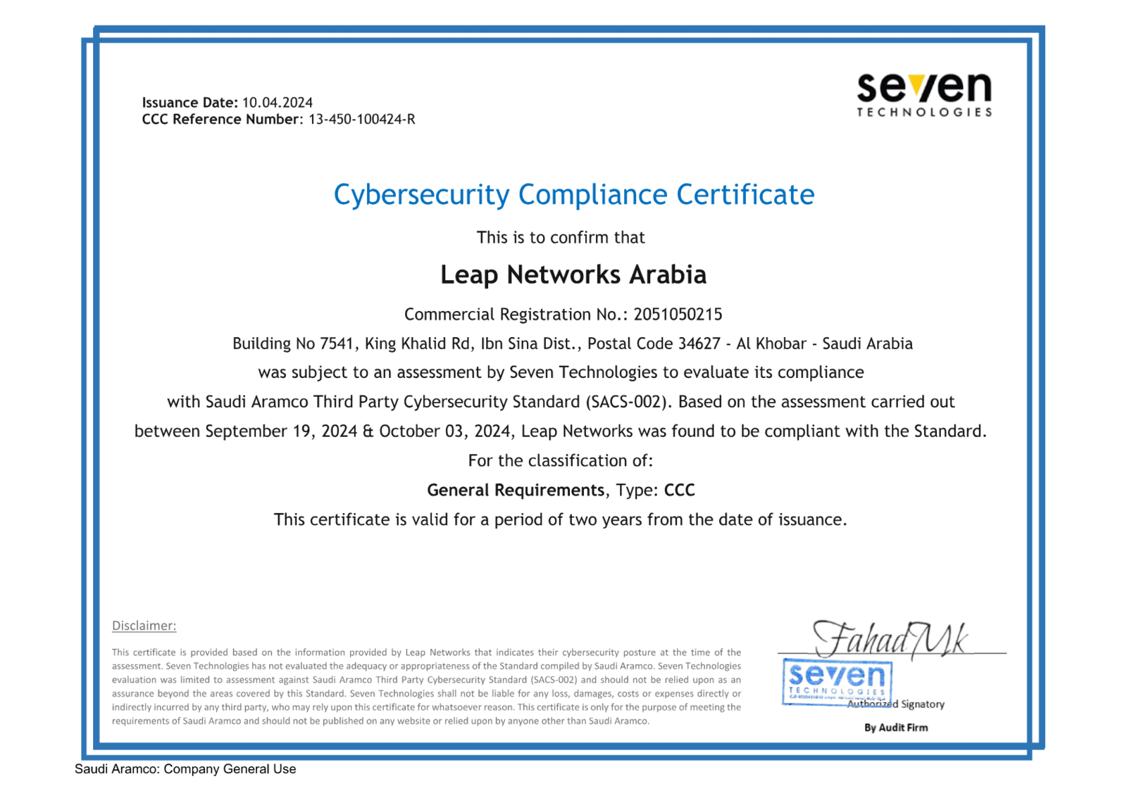 Cyber Security Compliance